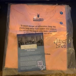 Dutch Bros Peach Short Sleeve